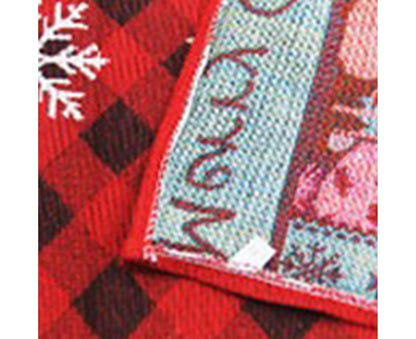 Table Runner Buffalo Plaid Checkered Cloth-Red V1263-JX-770