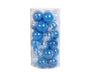 30Pcs Decorative DIY Tree Hanging Balls-Lake Blue 6cm V1263-JX-777
