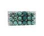 36Pcs Xmas Glitter Ball Decor-Light Green V1263-JX-778