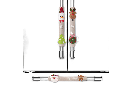 3Pcs Xmas Fridge Handle Covers Protector V1263-JX-789