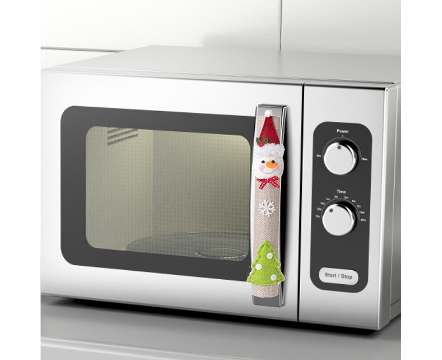 3Pcs Xmas Fridge Handle Covers Protector V1263-JX-789