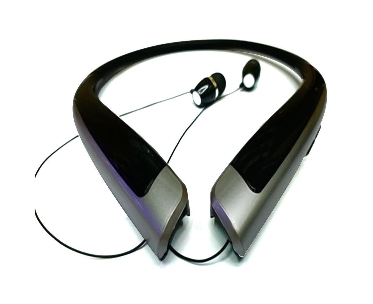 Bluetooth Headphone,Wireless Neckband Headset with Retractable Earbuds V1263-JX-79