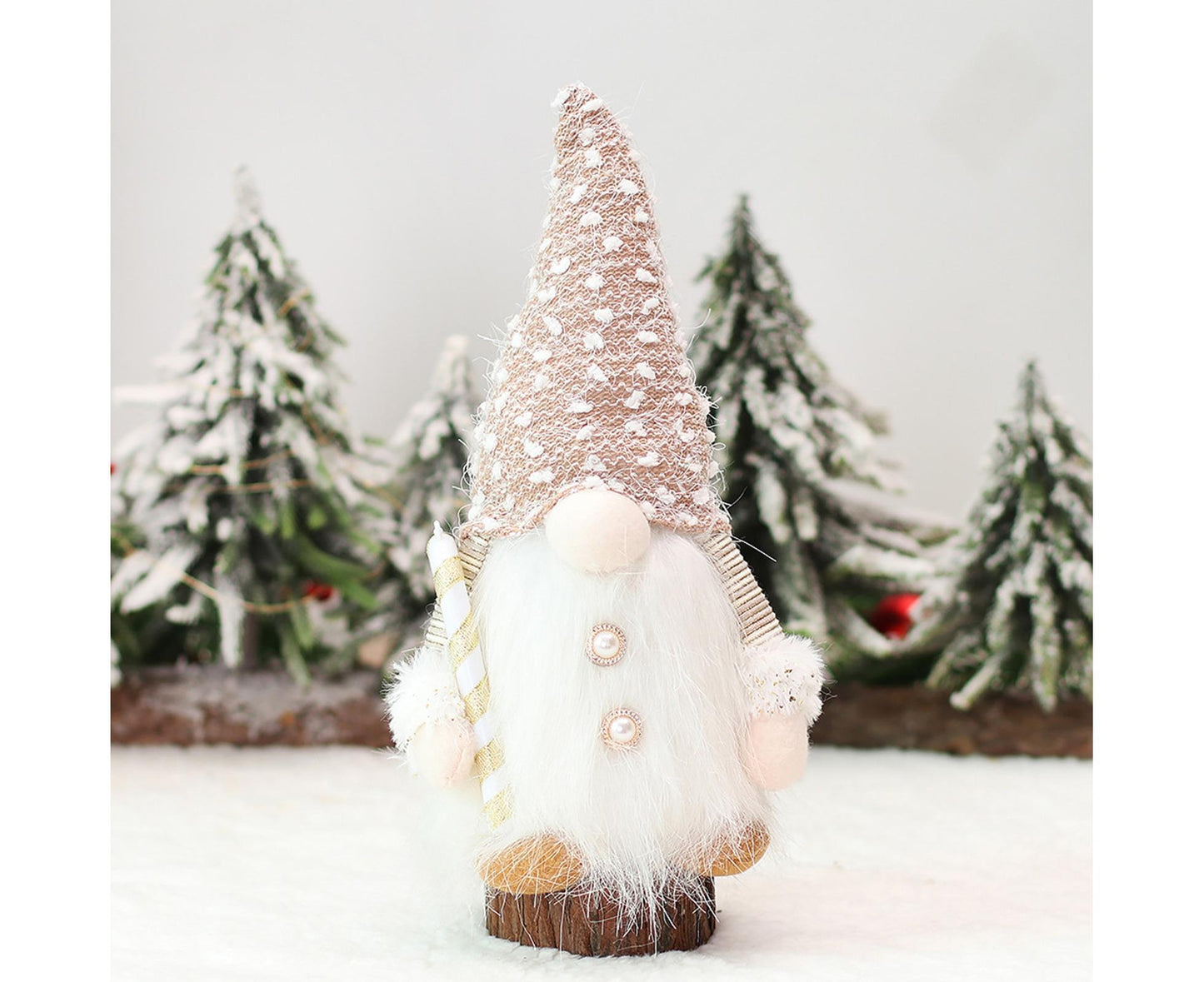 Xmas Doll Plush Luminous-Khaki V1263-JX-791