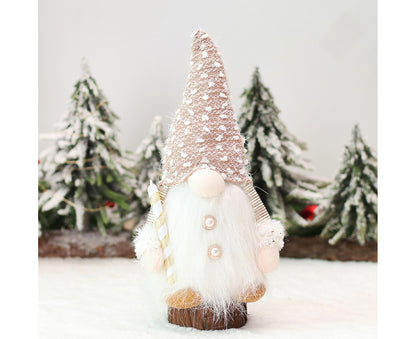 Xmas Doll Plush Luminous-Khaki V1263-JX-791