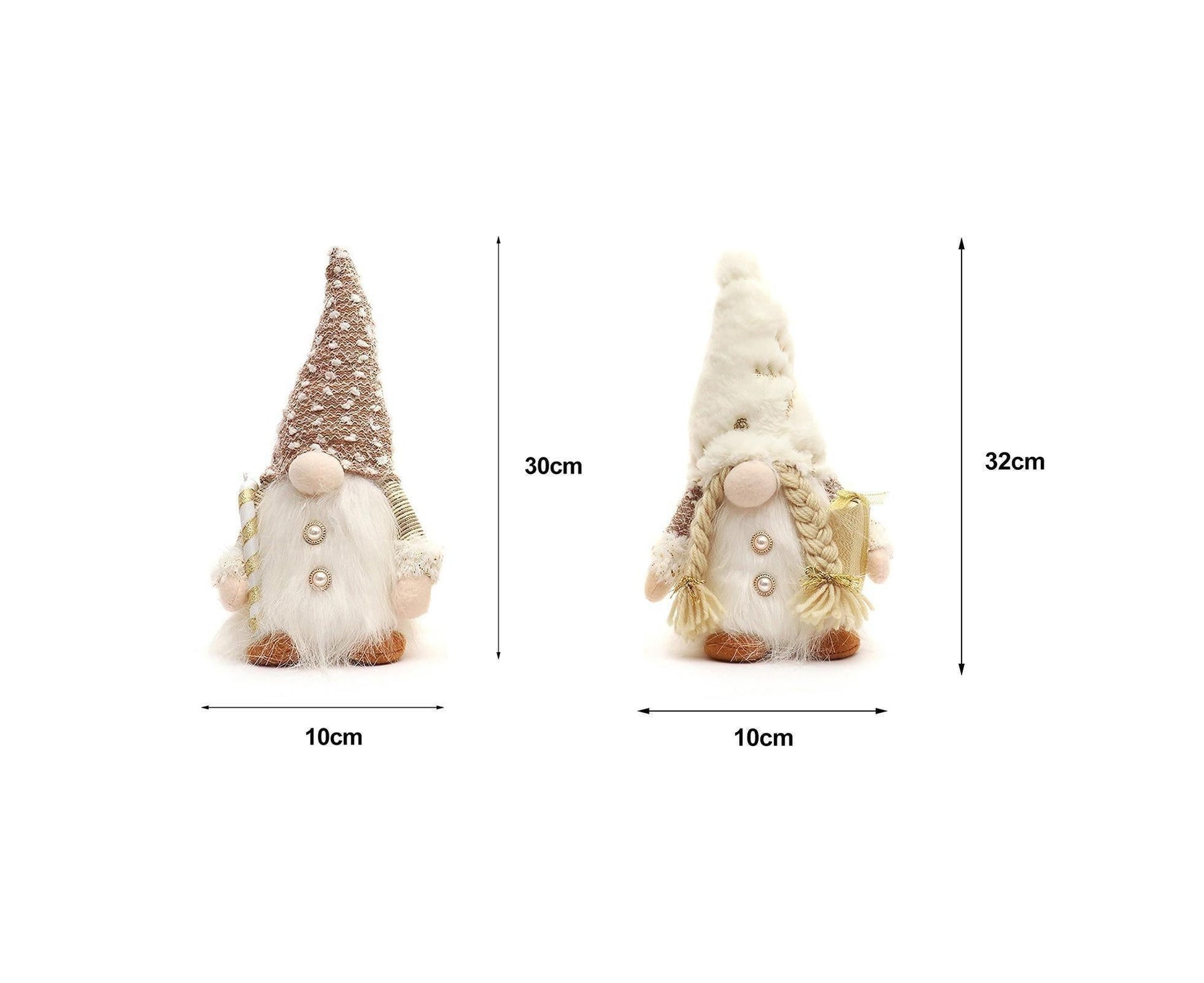 Xmas Doll Plush Luminous-Khaki V1263-JX-791