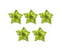 5Pcs Artificial Xmas Flower Leaves-Army Green V1263-JX-795