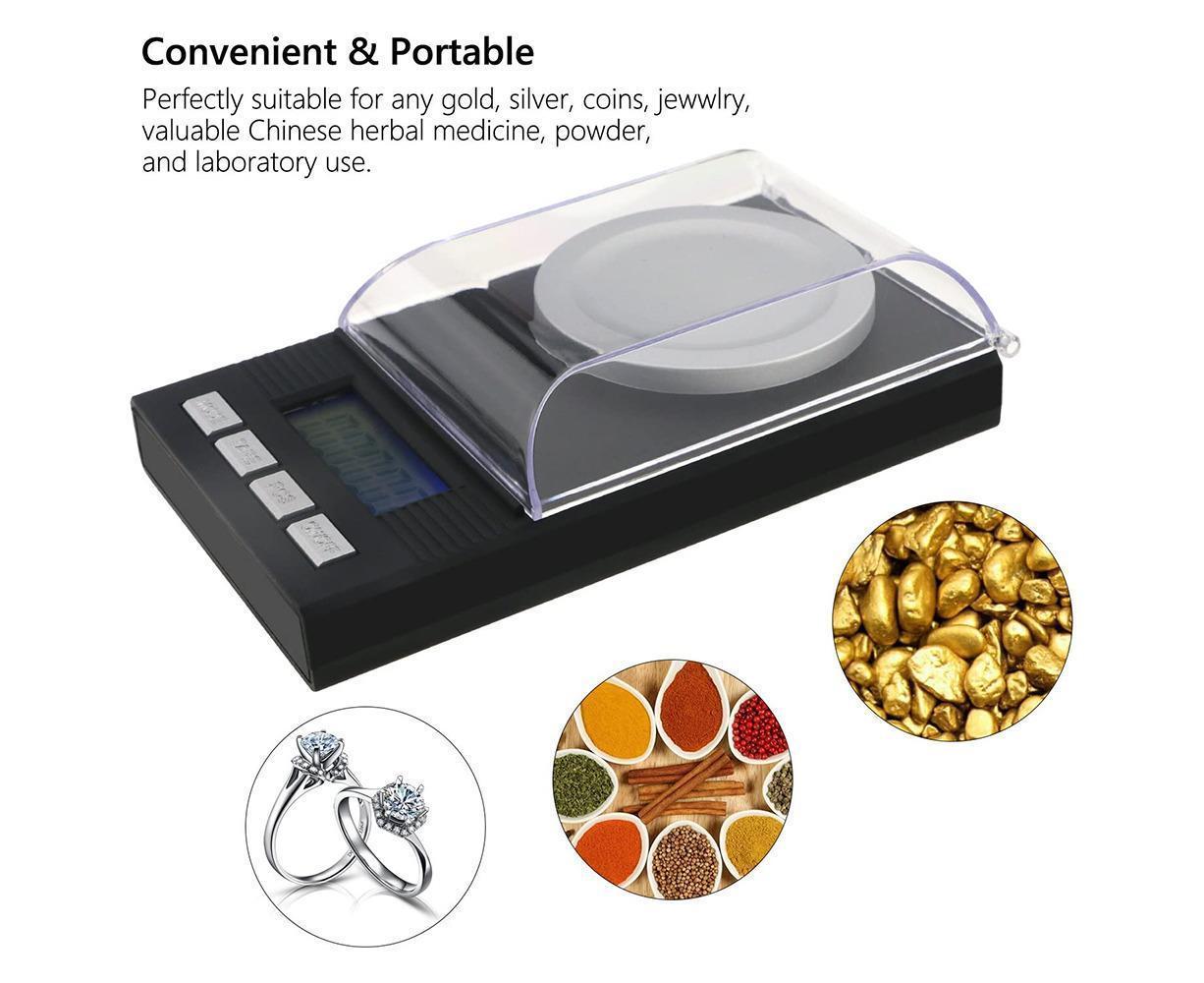 Digital Milligram Pocket Scales 0.001g x 50g,Electronic Weighing Scale V1263-JX-797
