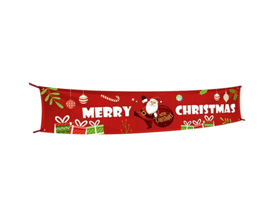 Christmas Santa Claus Letter Porch Door Background Hanging Banner Party Decor-A V1263-JX-805