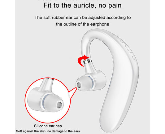 Wireless Bluetooth Earpiece V5.0 35 Hrs Talktime Hands-Free Earphones. V1263-JX-81