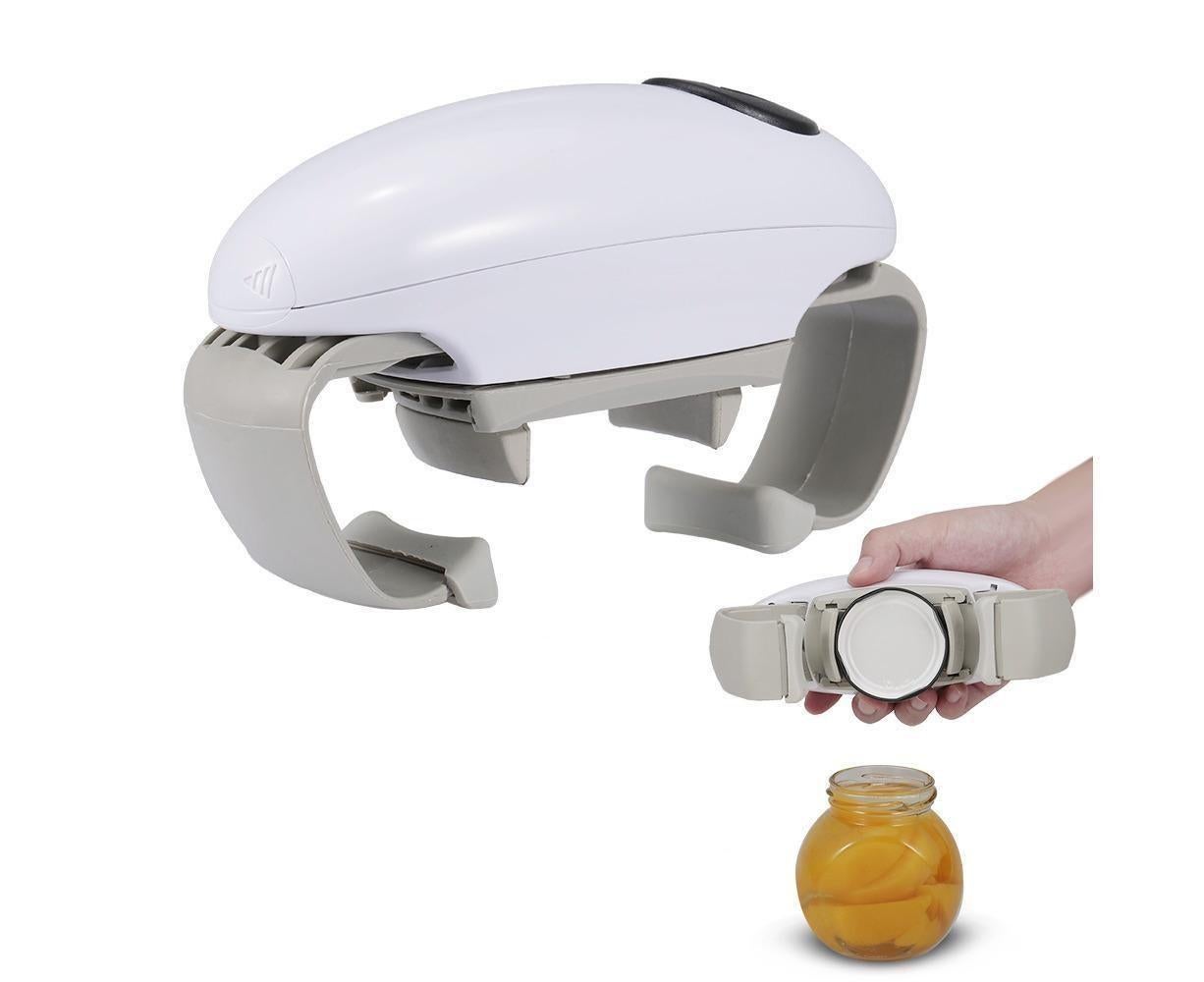 Electric Jar Opener One Touch Jar Opener white V1263-JX-815