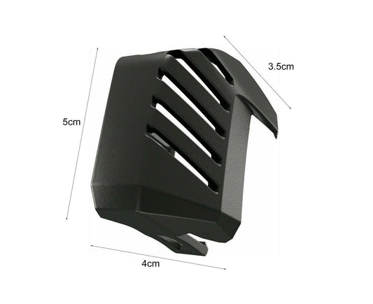 Bicycle Battery Cover Lightweight Design Easy Installation Hollow Out Protect Battery Anti-break V1263-JX-817