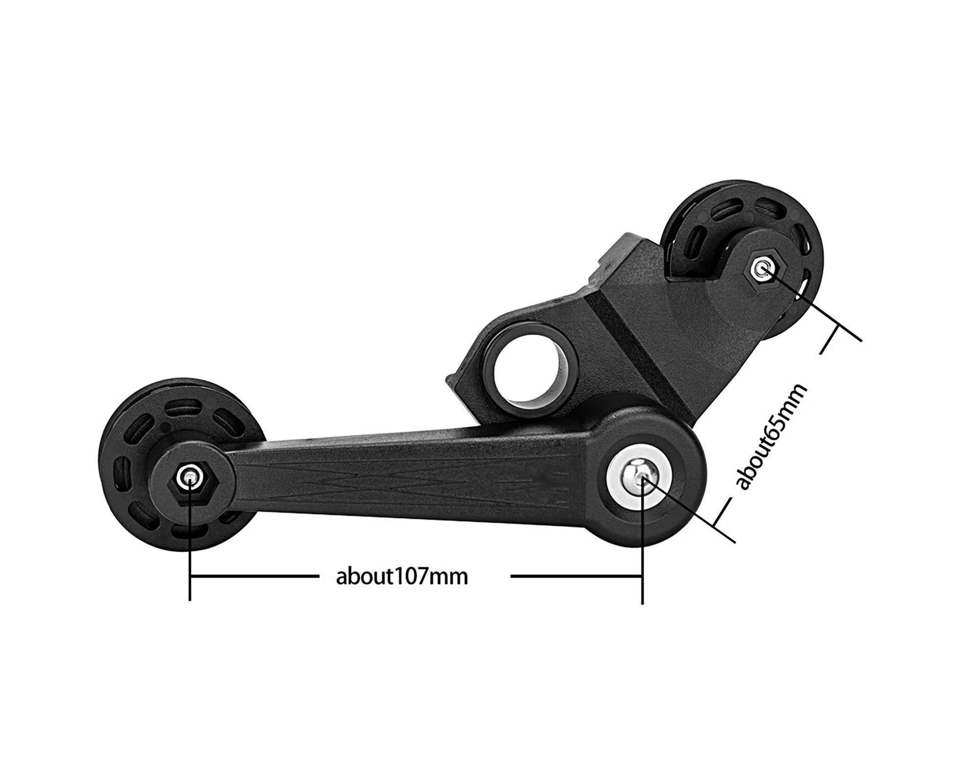 Chain Tensioner Sturdy Anti-scratch High Hardness Stable PC Plastics Anti Corrosion Chain Stabilizer Guide V1263-JX-820
