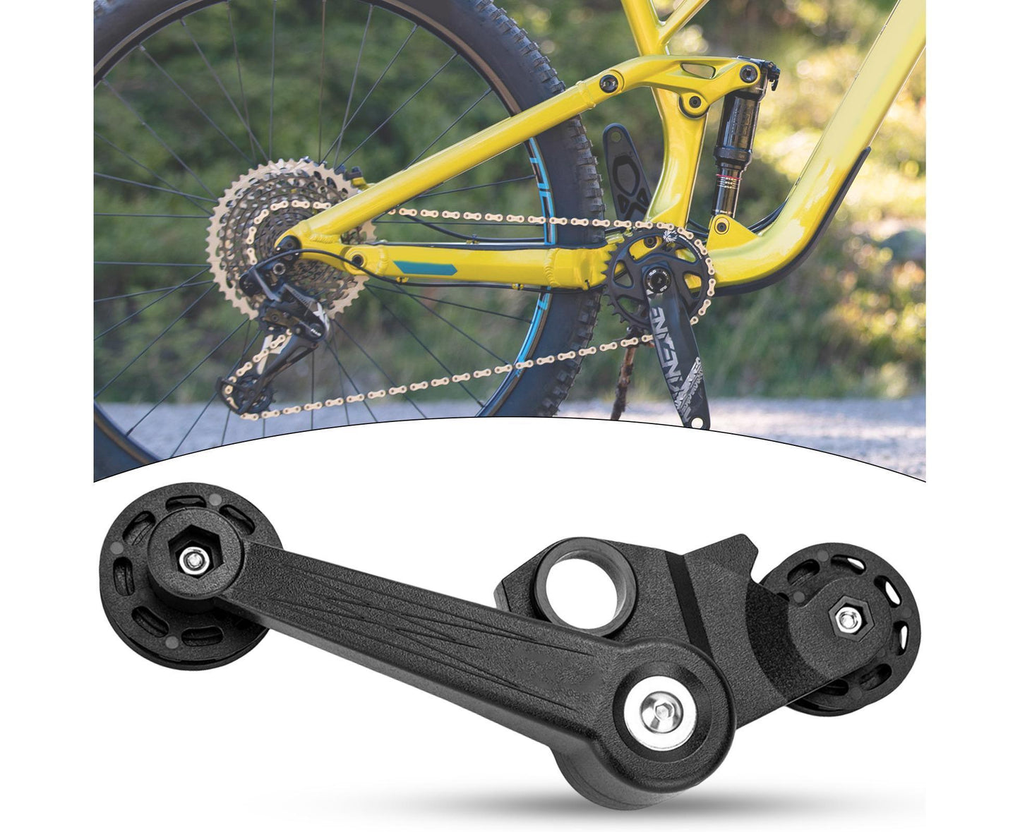 Chain Tensioner Sturdy Anti-scratch High Hardness Stable PC Plastics Anti Corrosion Chain Stabilizer Guide V1263-JX-820