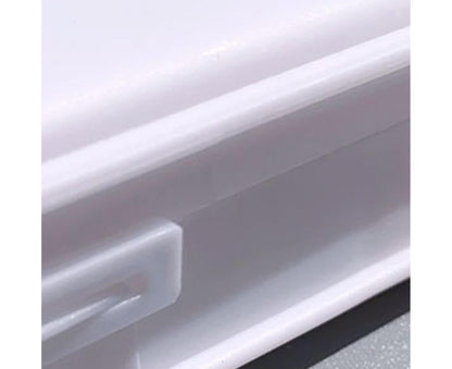 Nail Tools Box Nail Accessories Organizer Plastic Storage-White V1263-JX-830