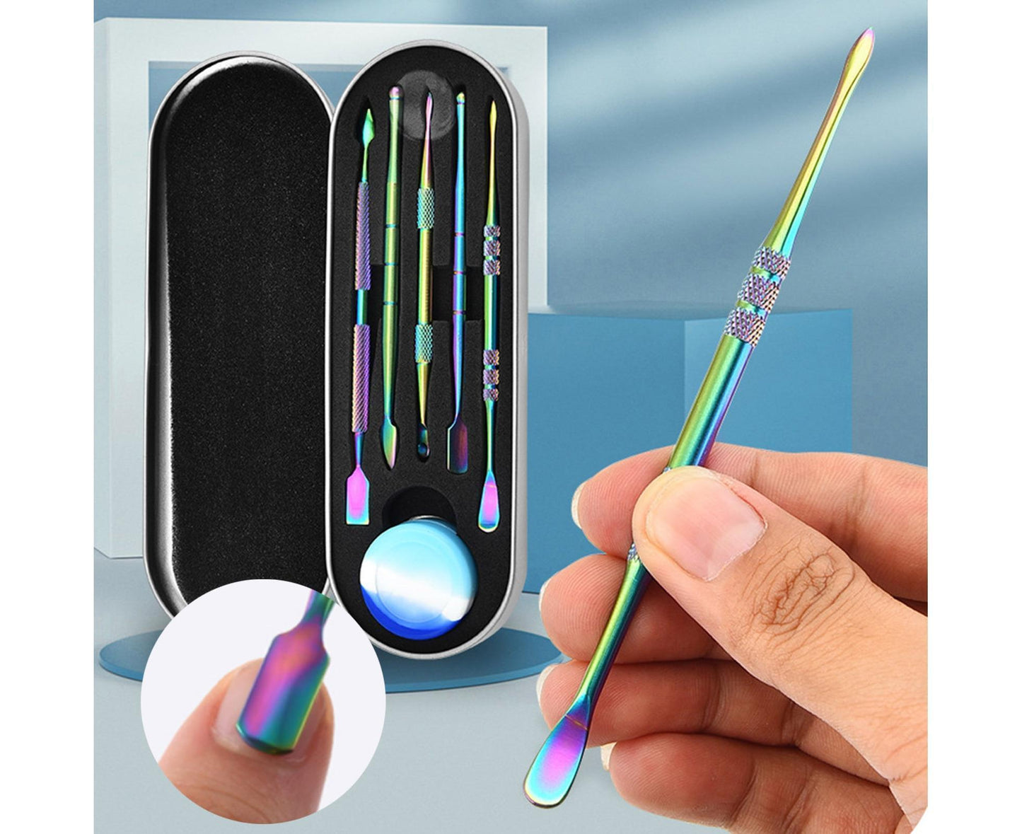 Nail Cuticle Remover High Resistant Portable Wax Oil Multicolor V1263-JX-831
