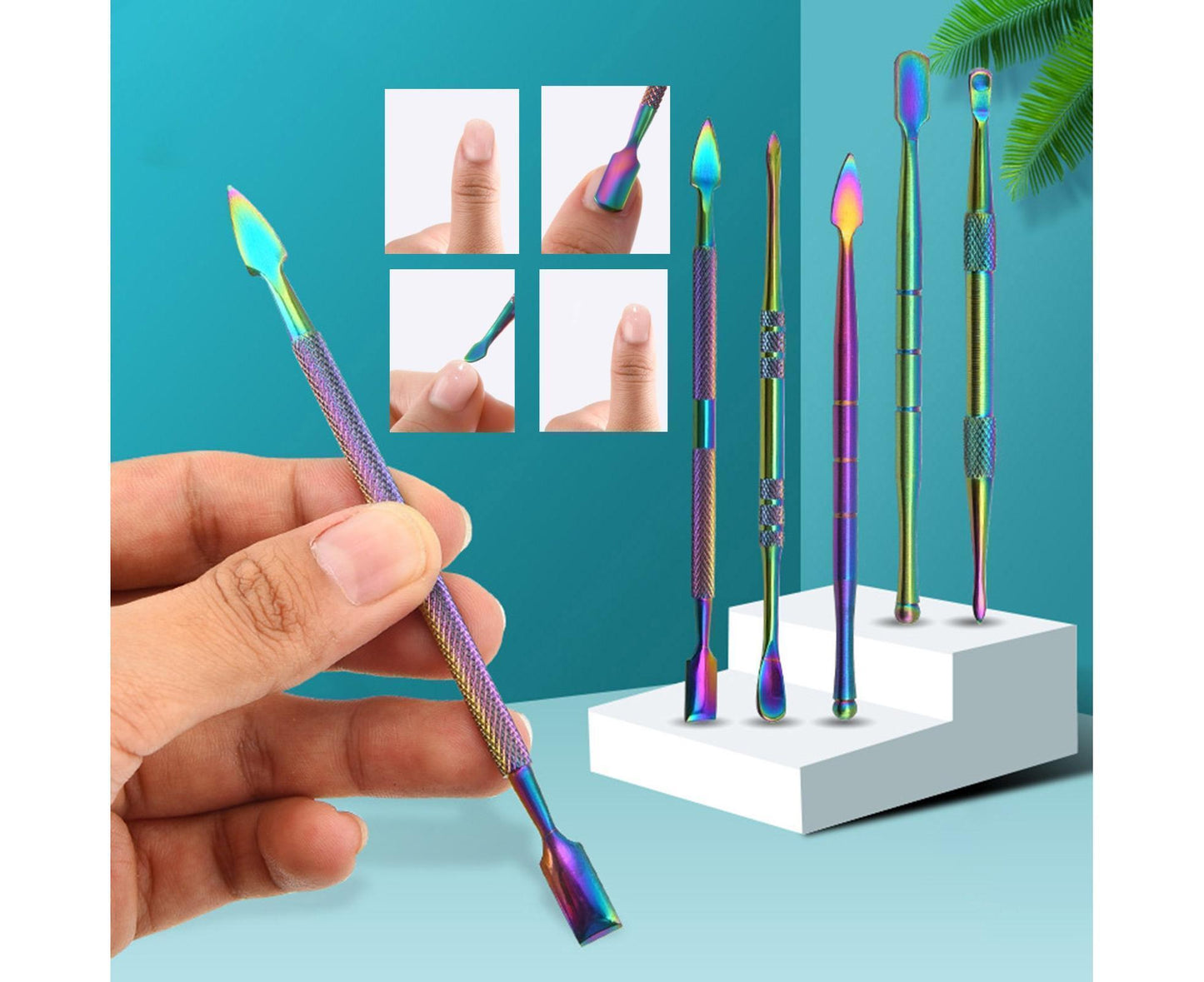 Nail Cuticle Remover High Resistant Portable Wax Oil Multicolor V1263-JX-831