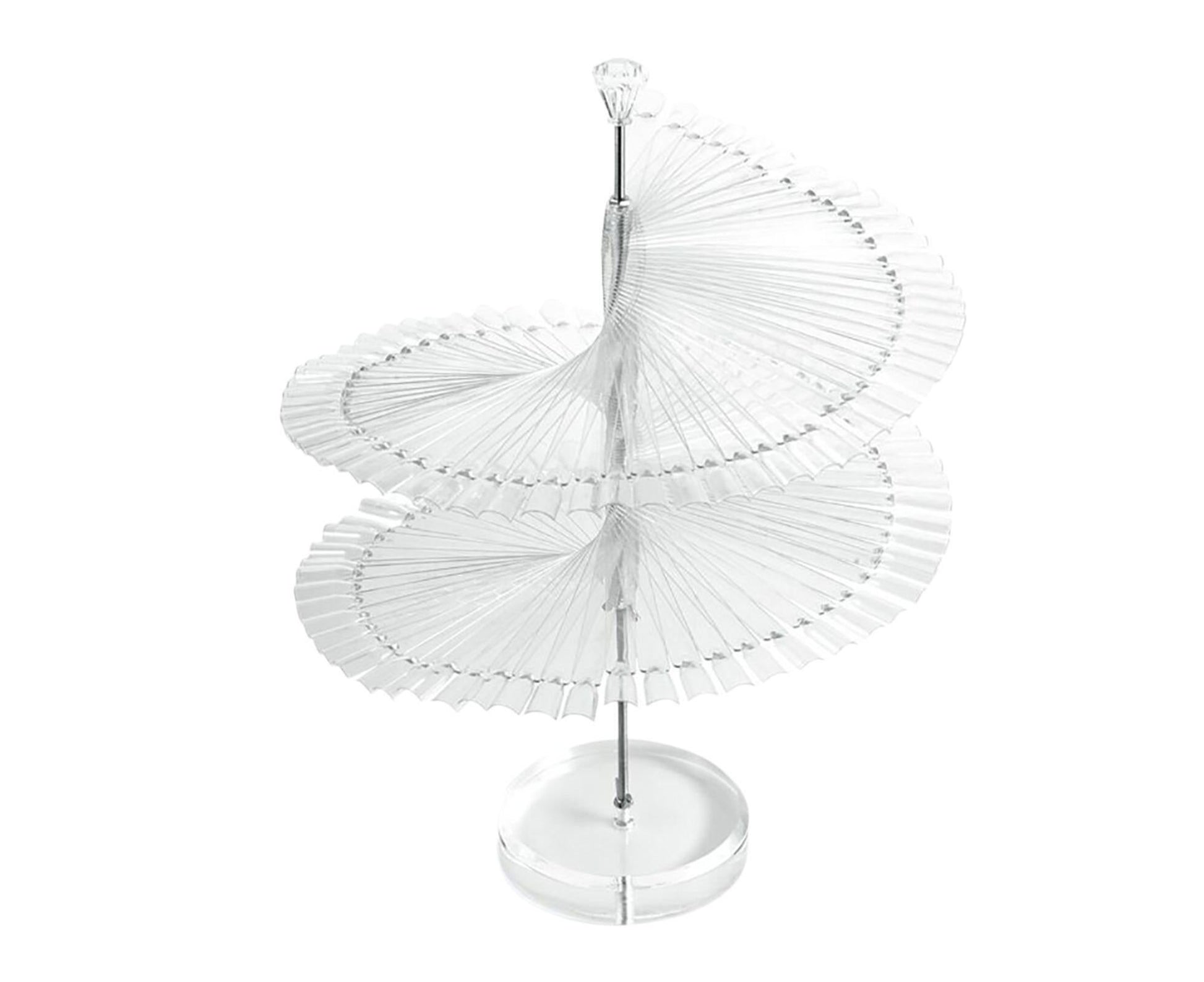 Gel Polish Display Stand Smooth Edge Reusable-Transparent V1263-JX-833