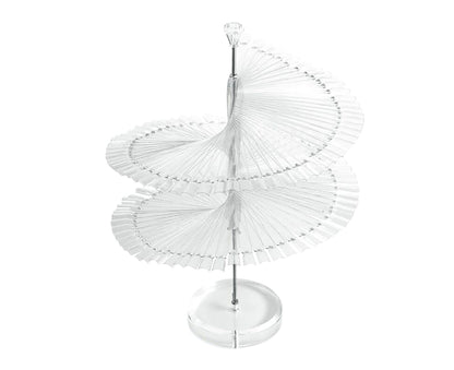 Gel Polish Display Stand Smooth Edge Reusable-Transparent V1263-JX-833