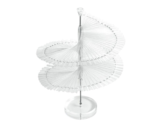 Gel Polish Display Stand Smooth Edge Reusable-Transparent V1263-JX-833