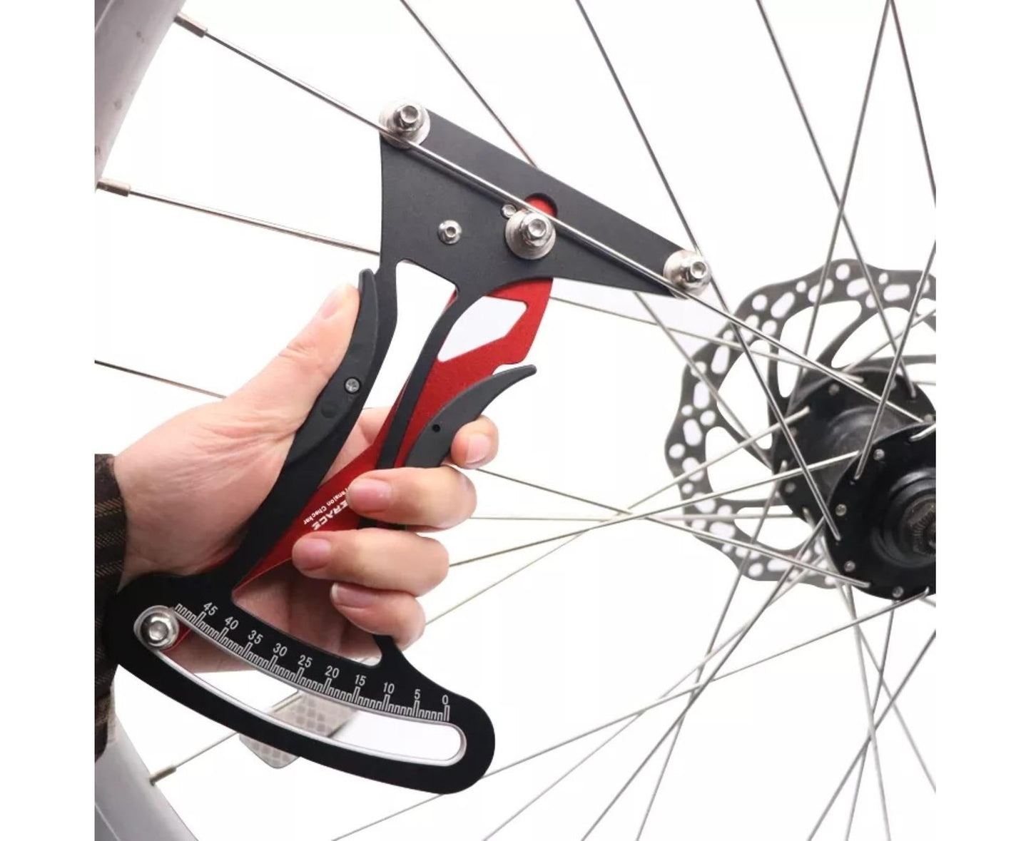 Professional Wheel Spoke Meter Precise Calibration Labor-Saving CNC Process Aluminum Alloy Spoke Tension V1263-JX-834