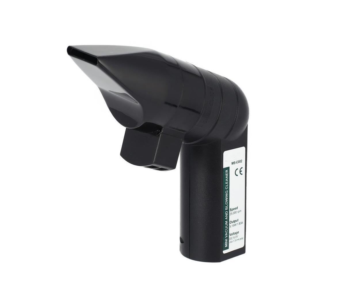 25000rpm Mini Blower Vacuum Cleaner Cleaning Tool for PC Keyboard Laptop Printer - Black V1263-JX-836