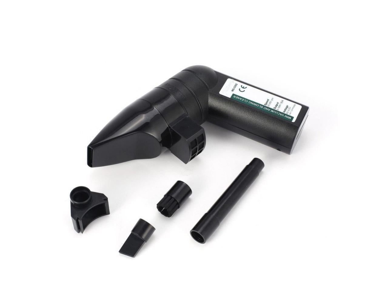 25000rpm Mini Blower Vacuum Cleaner Cleaning Tool for PC Keyboard Laptop Printer - Black V1263-JX-836
