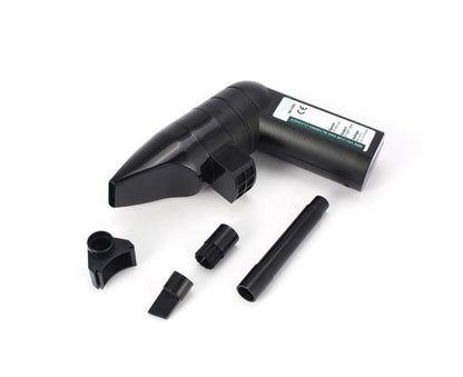 25000rpm Mini Blower Vacuum Cleaner Cleaning Tool for PC Keyboard Laptop Printer - Black V1263-JX-836