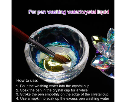 Nail Art Cup Acrylic Powder Liquid Manicure - Multicolor V1263-JX-838
