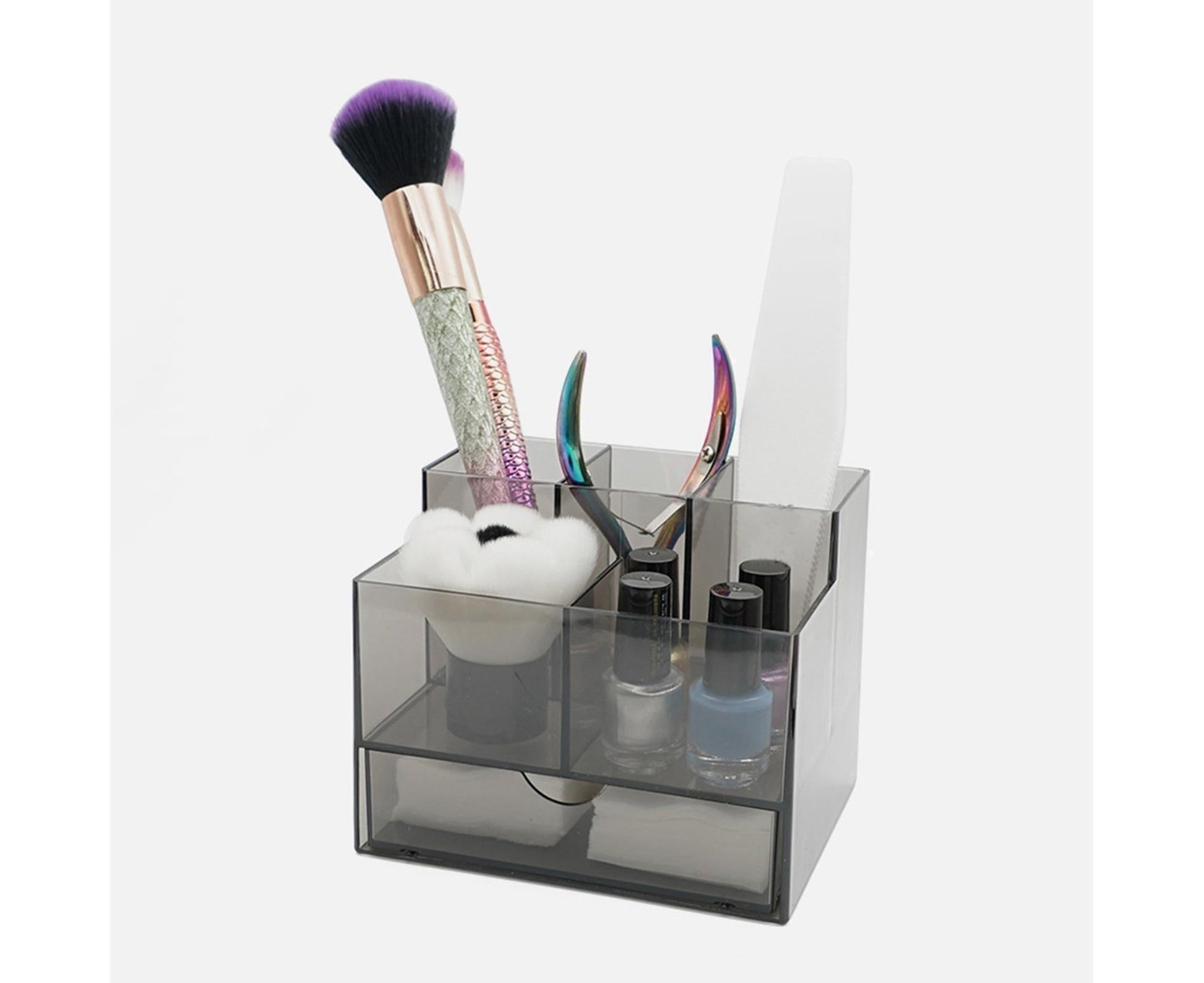 Makeup Organizer Drawer Type Large Capacity - Black V1263-JX-839