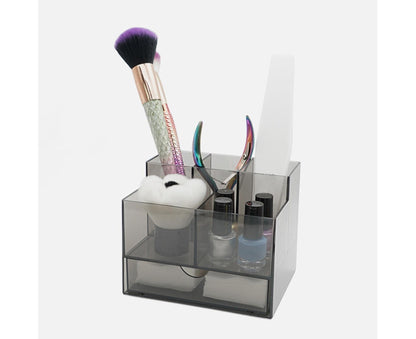 Makeup Organizer Drawer Type Large Capacity - Black V1263-JX-839
