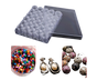 30 Jars Plastic Transparent Nail Art Rhinestone Storage Box Jewelry Organizer V1263-JX-840