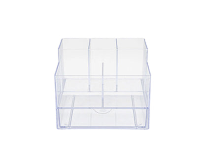 Makeup Organizer Drawer Type Large Capacity - Transparent V1263-JX-843