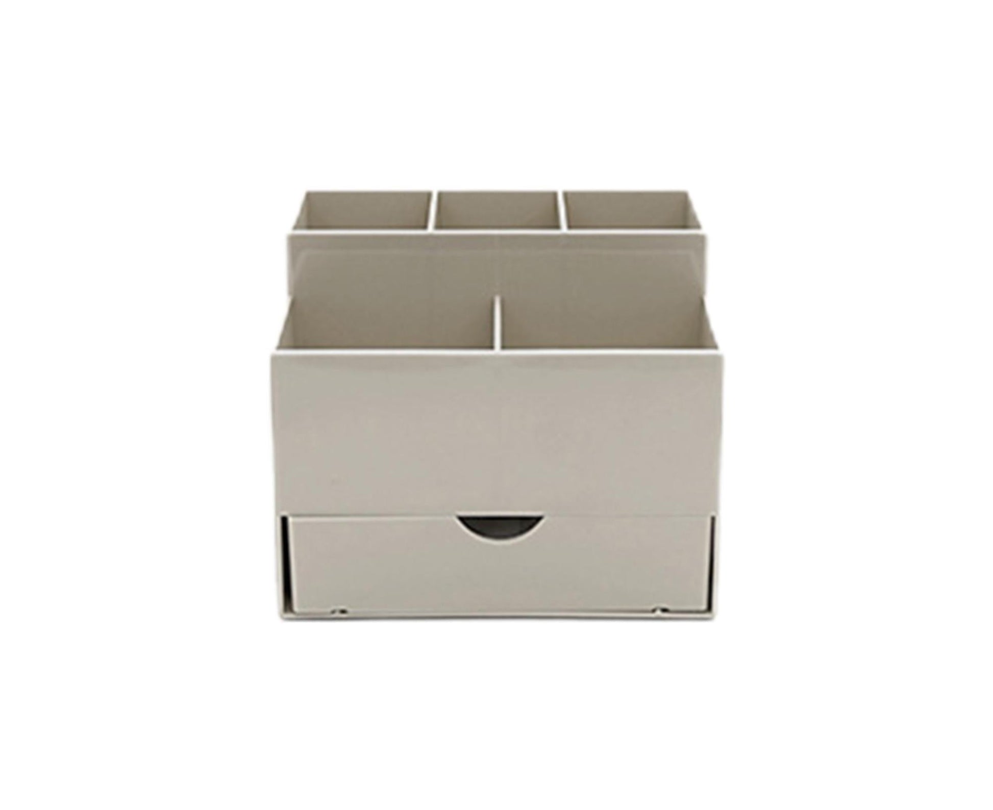 Makeup Organizer Drawer Type Large Capacity - Brown V1263-JX-846