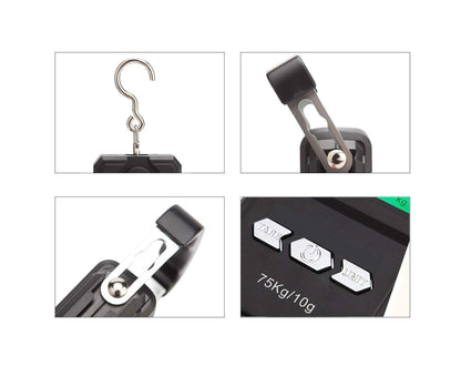 Fishing Scales Electronic Weighing Balance Digital Hanging Hook Scale V1263-JX-847