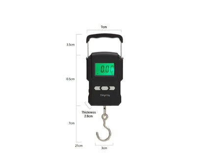 Fishing Scales Electronic Weighing Balance Digital Hanging Hook Scale V1263-JX-847