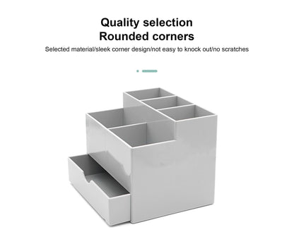 Makeup Organizer Drawer Type Large Capacity - Grey V1263-JX-849