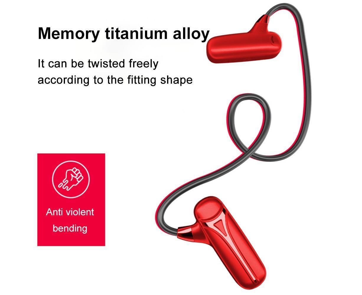 Open Ear Wireless Bone Conduction Headphones with Bluetooth Microphone V1263-JX-85