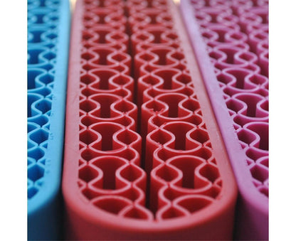 Silicone Nail Pen Holder Makeup Brush Display Stand Storage Case Desk Organizer-Pink V1263-JX-853