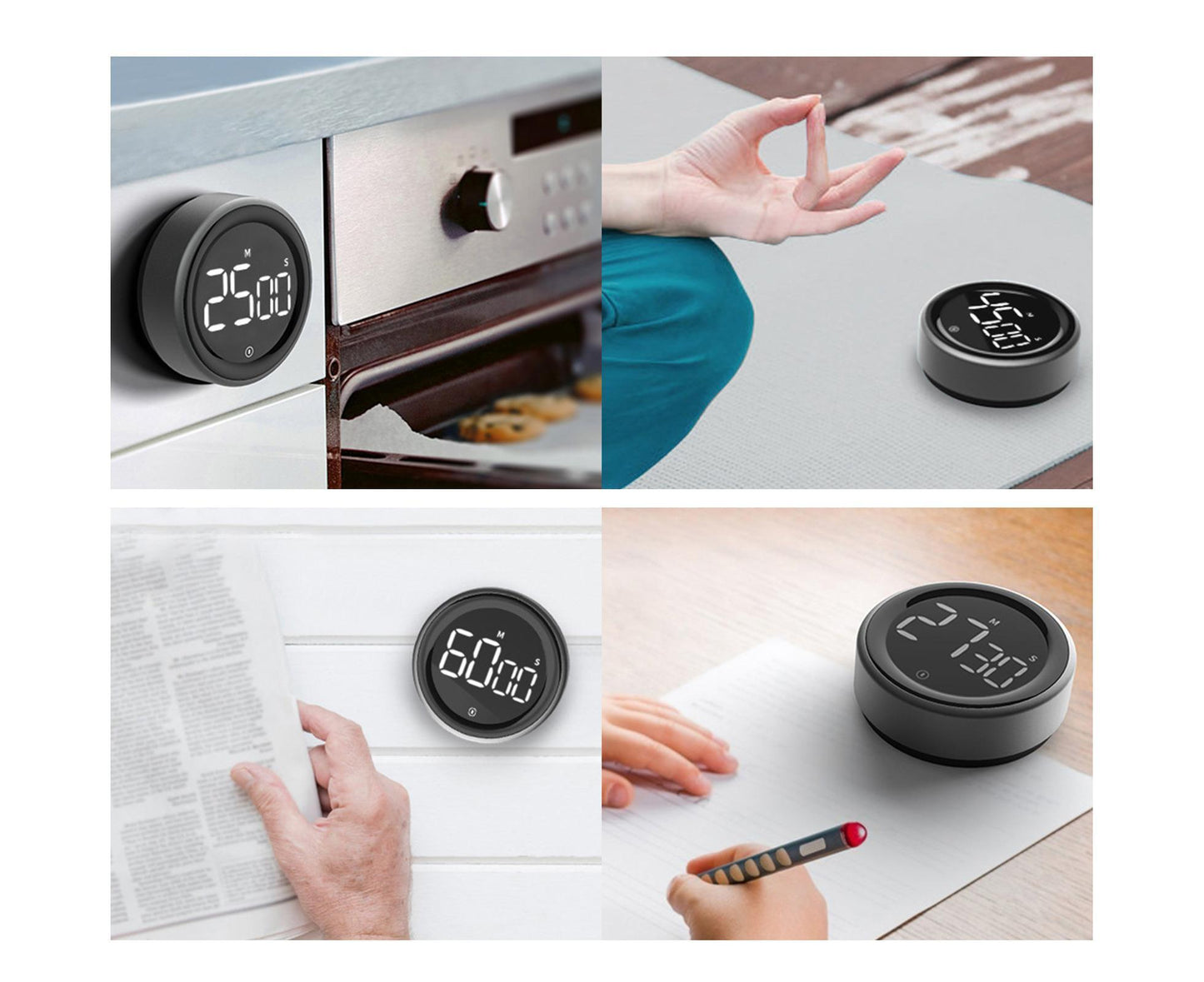 Kitchen Timer - Digital Countdown - Loud Alarm V1263-JX-856