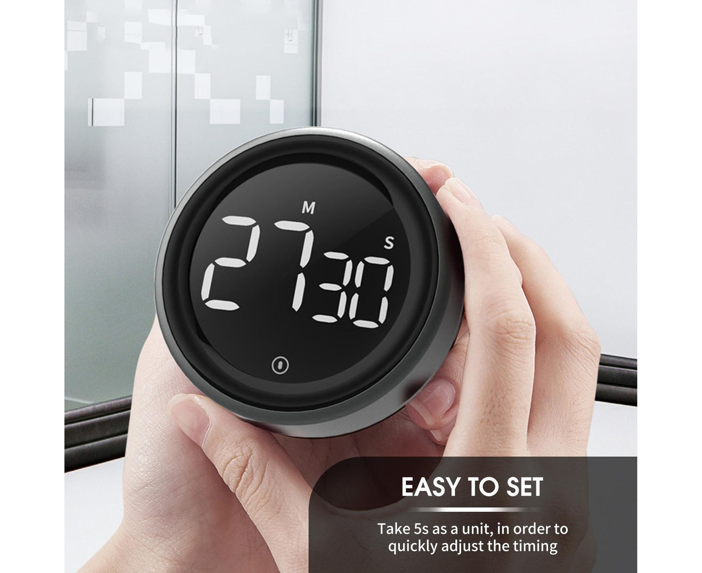 Kitchen Timer - Digital Countdown - Loud Alarm V1263-JX-856
