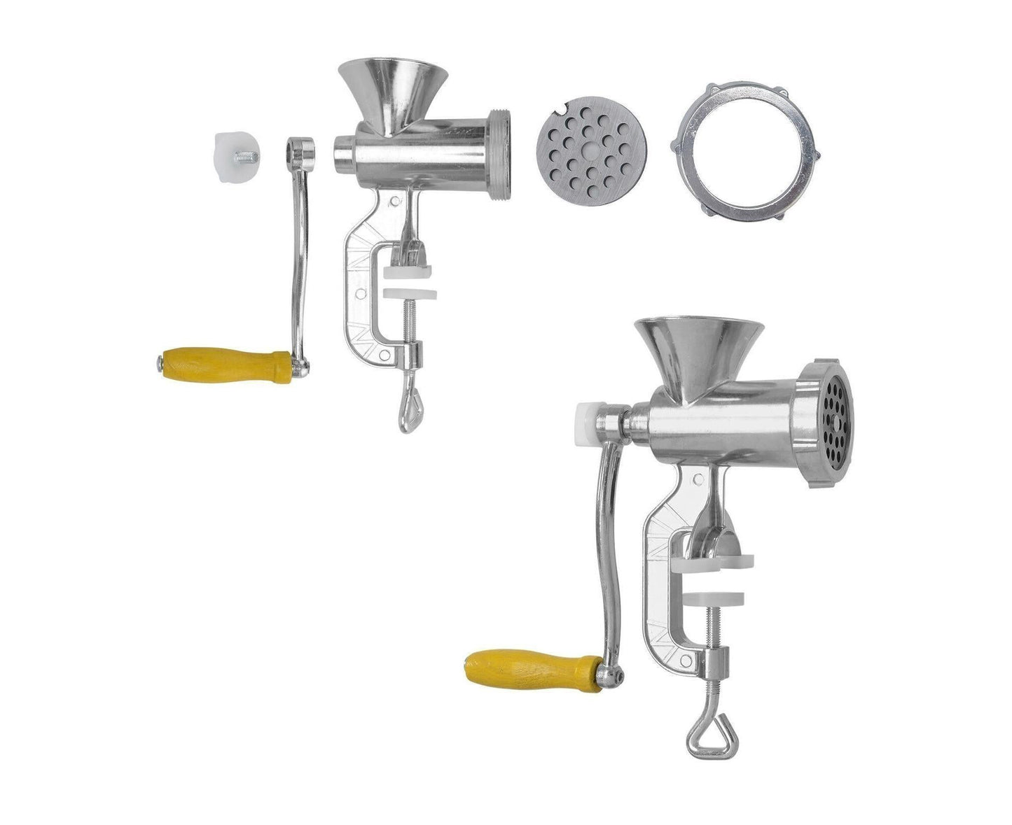 Hand Sausage Filler Maker Manual Kitchen Meat Grinder Mincer Stuffer Table V1263-JX-860