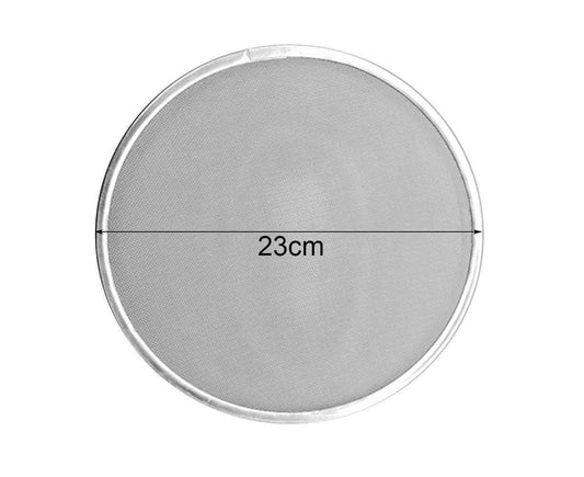 19/21/23/25cm Stainless Steel Oil Splatter Screen Net Cover for Air Frying Pot-23cm V1263-JX-864
