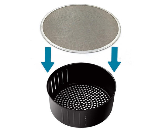 19/21/23/25cm Stainless Steel Oil Splatter Screen Net Cover for Air Frying Pot-23cm V1263-JX-864