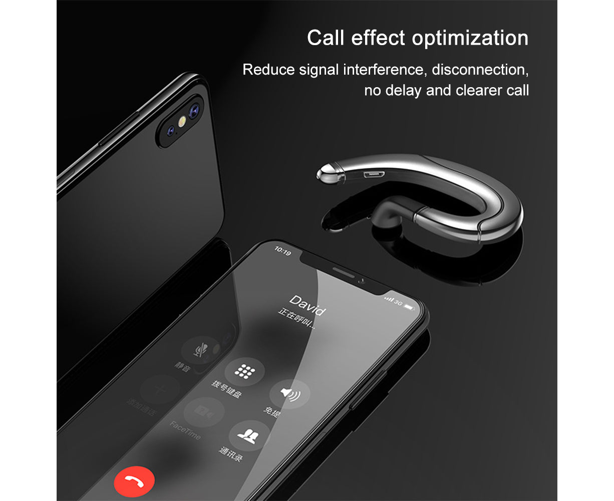 True Wireless Bluetooth Invisible Single Earbud with Microphone V1263-JX-87