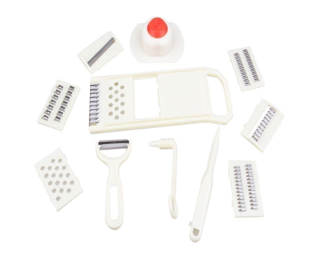11Pcs Manual Vegetable Slicer Cutter Potato Peeler Onion Grater Kitchen Tool V1263-JX-870