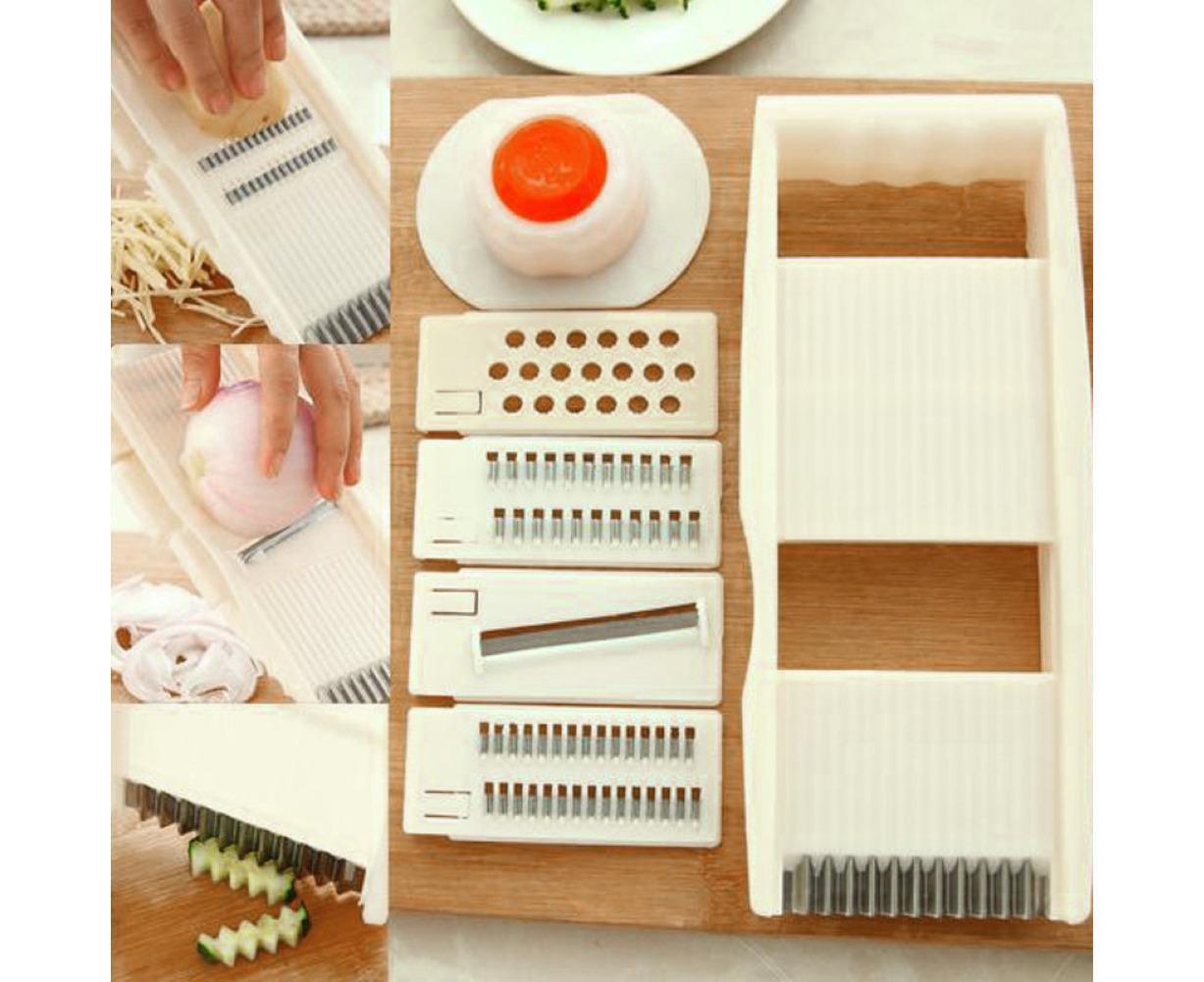 11Pcs Manual Vegetable Slicer Cutter Potato Peeler Onion Grater Kitchen Tool V1263-JX-870