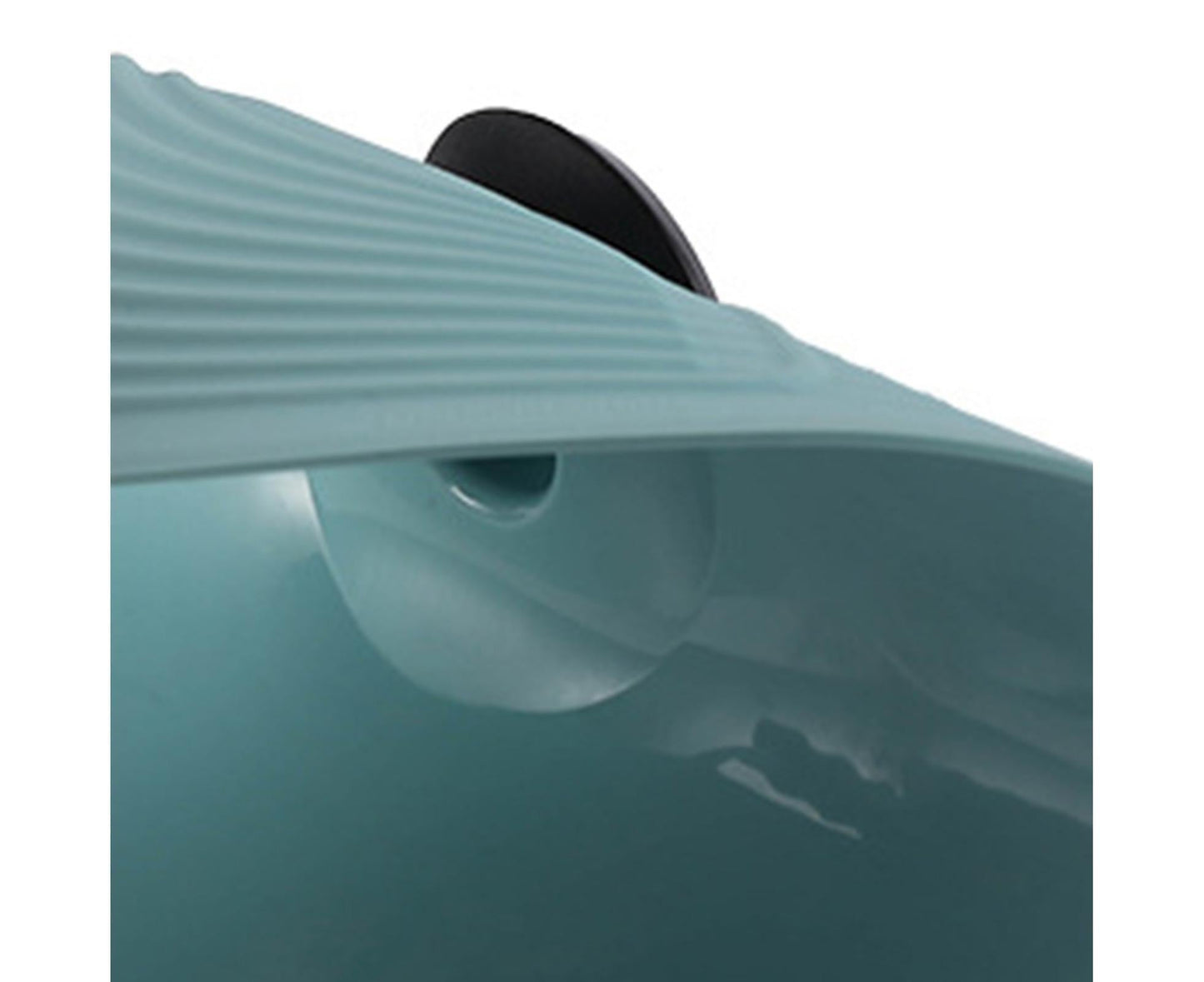Pot Lid Reusable Heat-resistant Silicone Leak Proof Fresh-keeping Cover for Kitchen-Light Blue XL V1263-JX-871