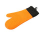 Kitchen Anti-sbabies Heat Resistant Silicone Glove Oven Pot Baking Cooking Mitt-Orange V1263-JX-873