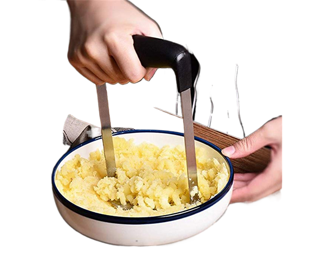 Stainless Steel Puree Potato Masher Kitchen Tool Vegetables Fruits Ricer Presser V1263-JX-874