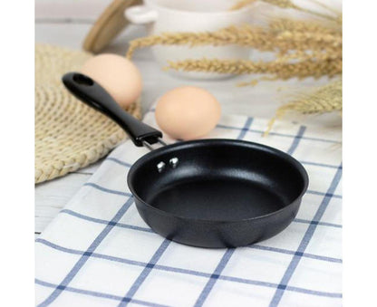 Non-stick Handle Iron Frying Cooking Pan Breakfast Egg Pancake Pot Cookware V1263-JX-875